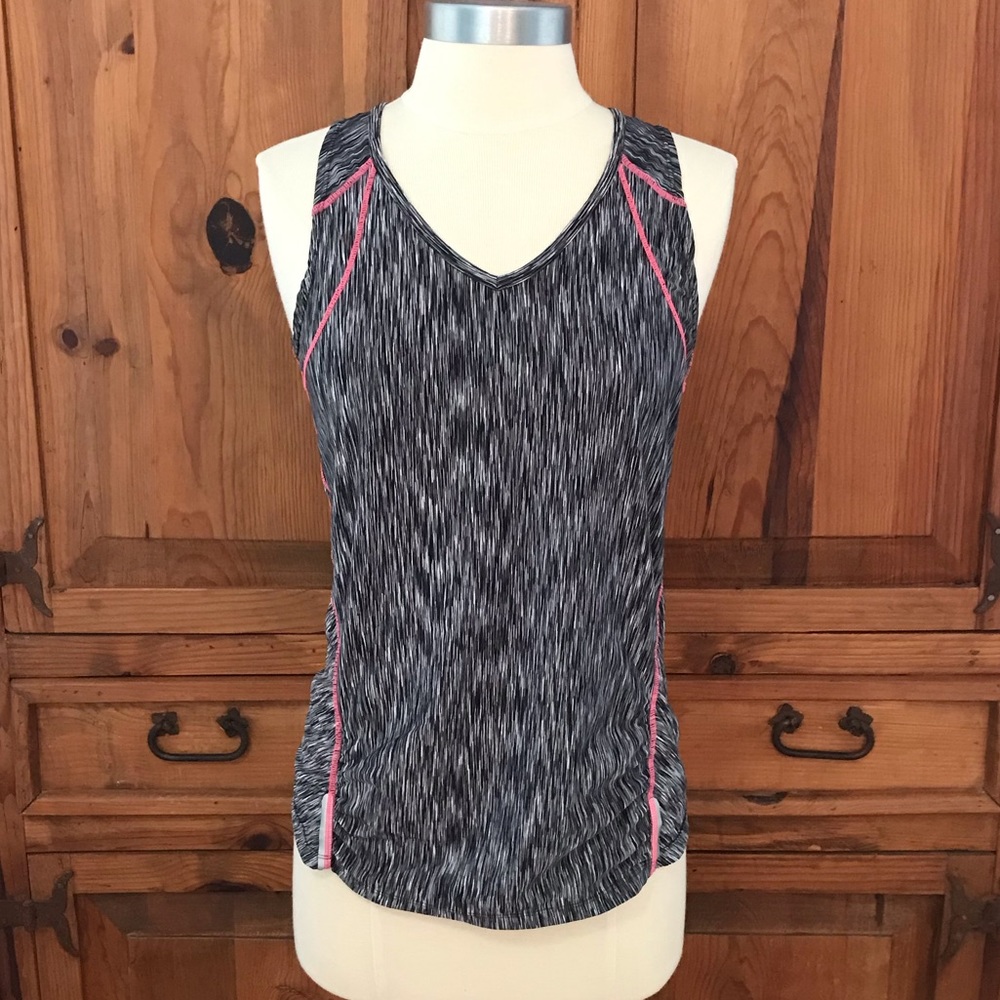 Athleta Pop Space Dye Reflective Tank Top